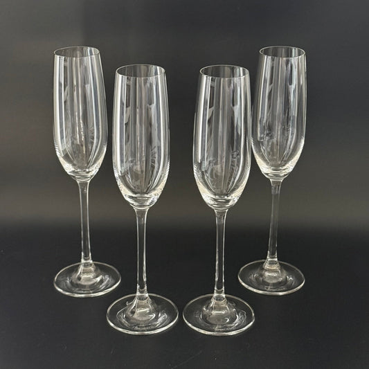 Spiegelau Salute champagneglas 4 stk – 24,5 cm elegante flute glas - Frøken Lilly