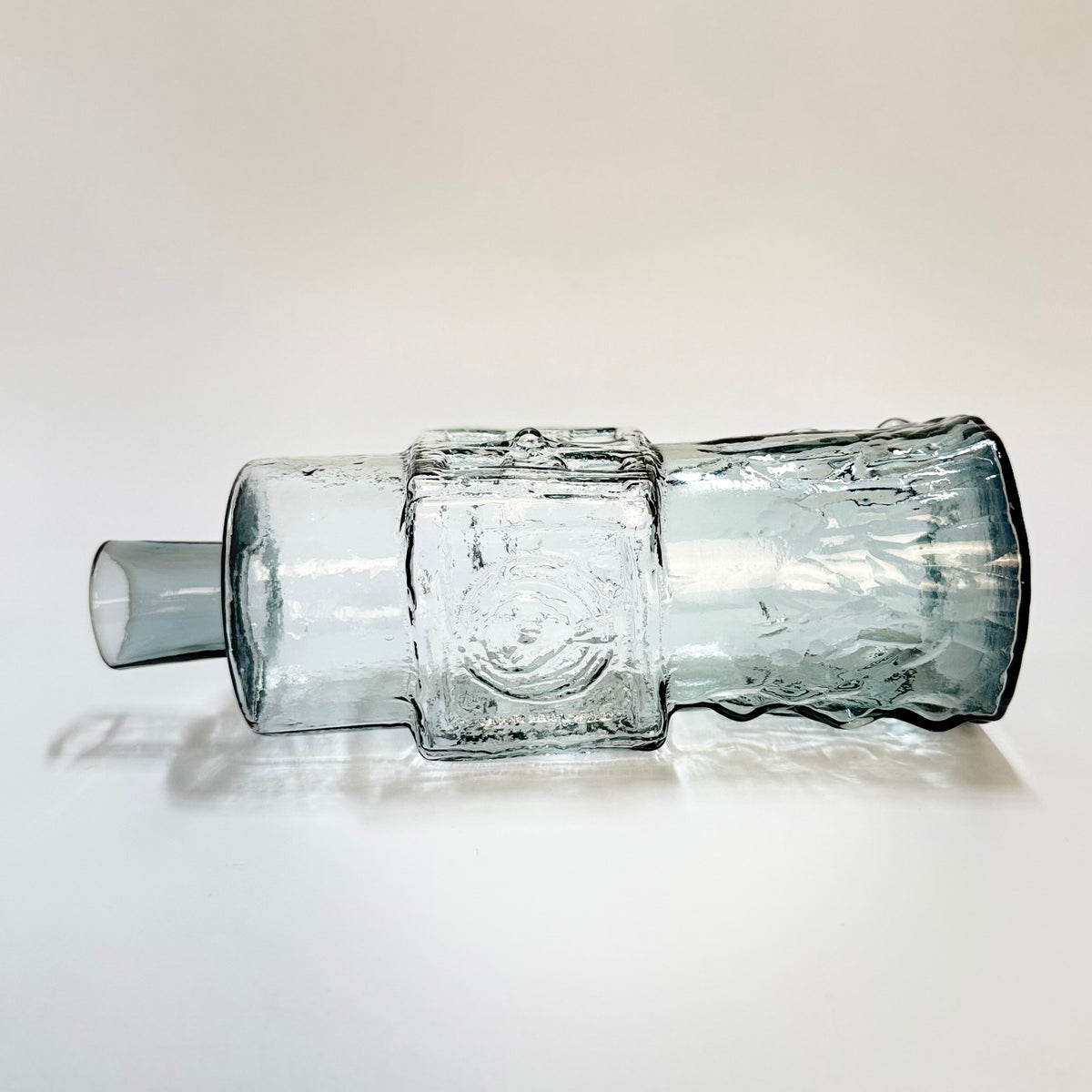 Carafe in tinted glass, CEB Björkhult - 1950s