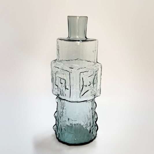Carafe in tinted glass, CEB Björkhult - 1950s