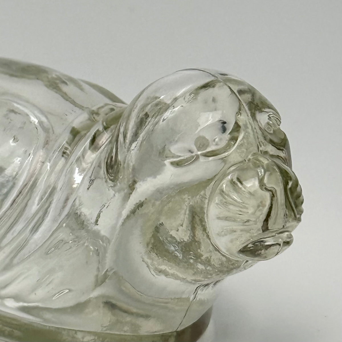 Vintage German "Seehund" glass decanter with stopper