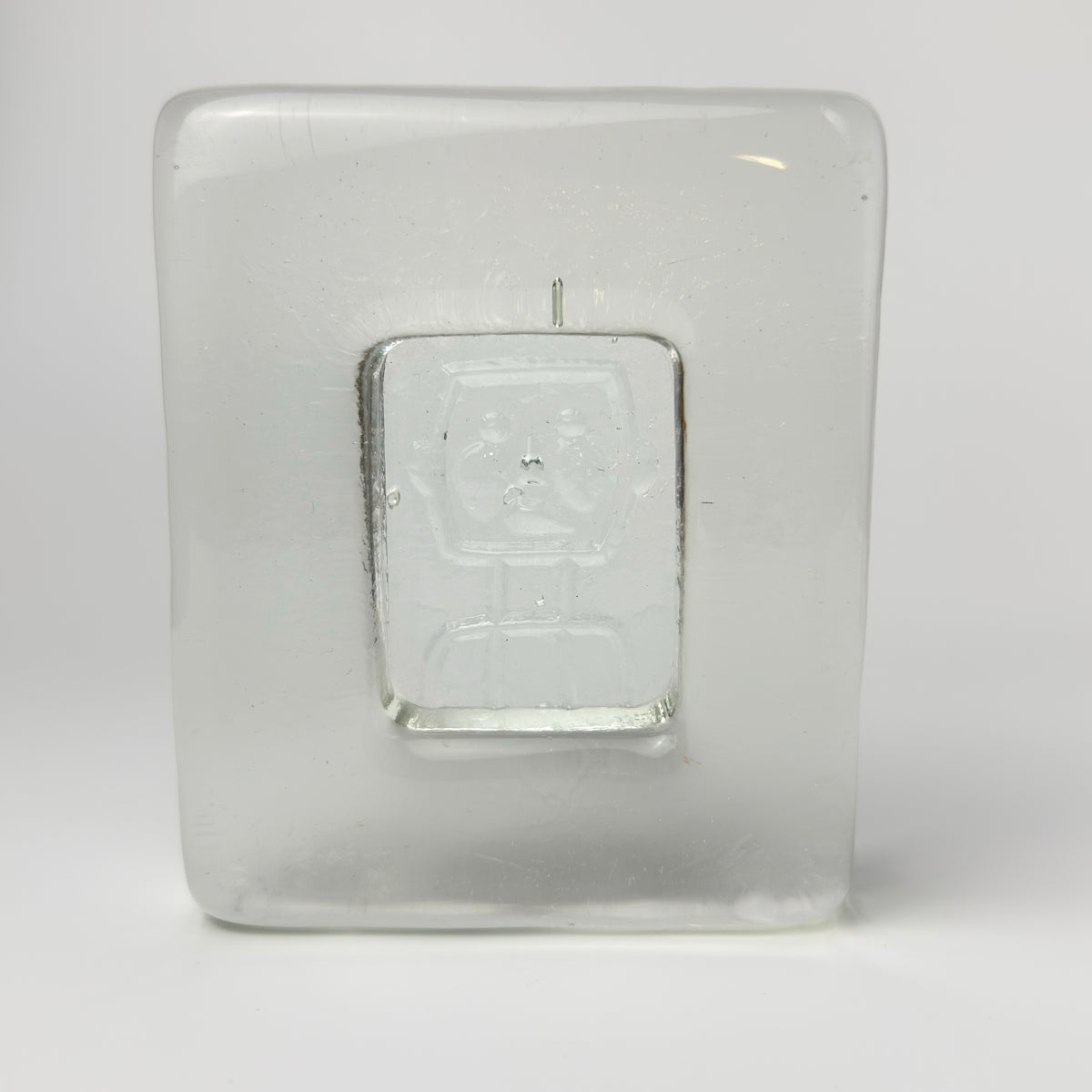 Erik Höglund for Kosta Boda - letterpress - Swedish art glass, 1960s