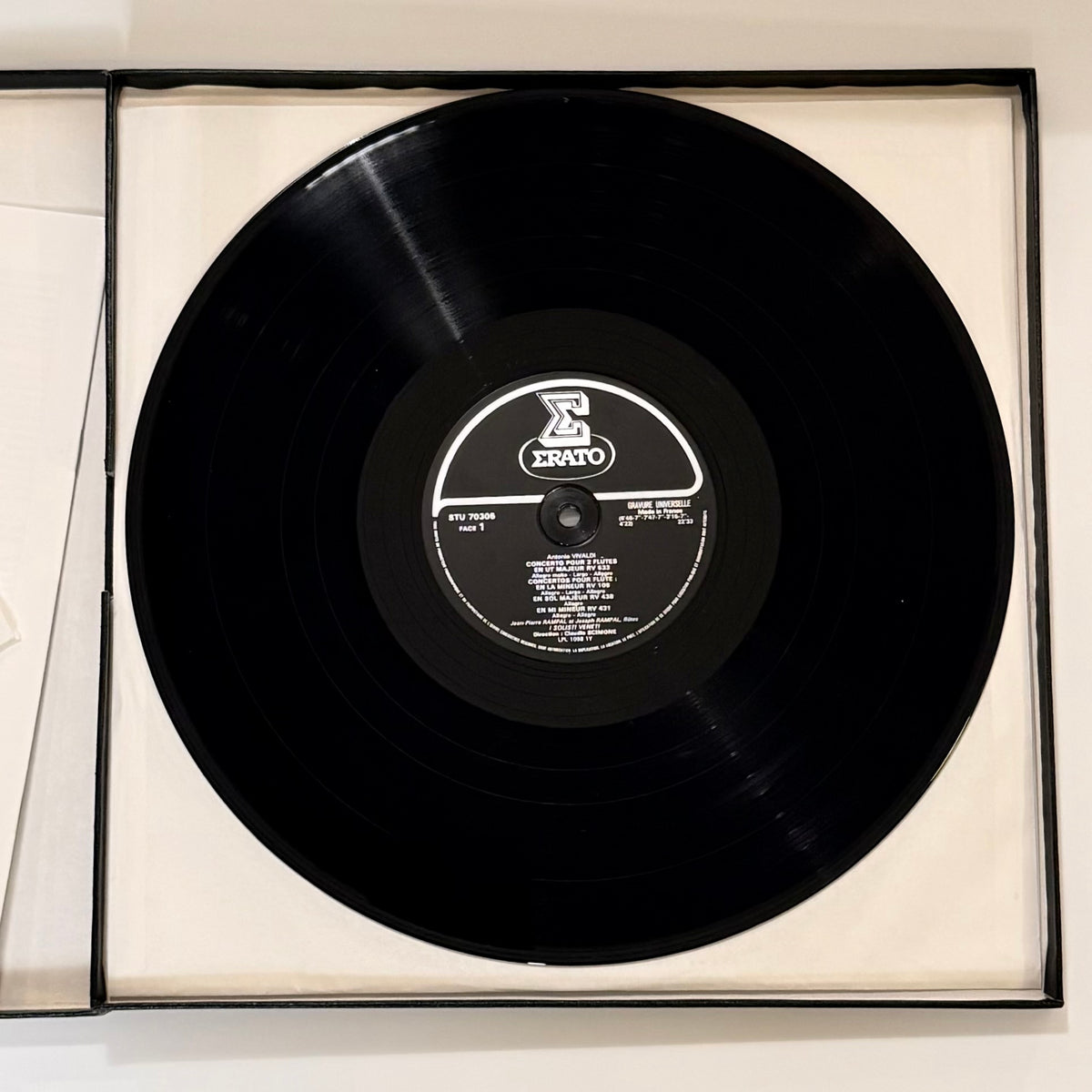 Antonio Vivaldi – Les Concertos Pour Flûte | Jean-Pierre Rampal | 3 LP Box Set | Erato 1978