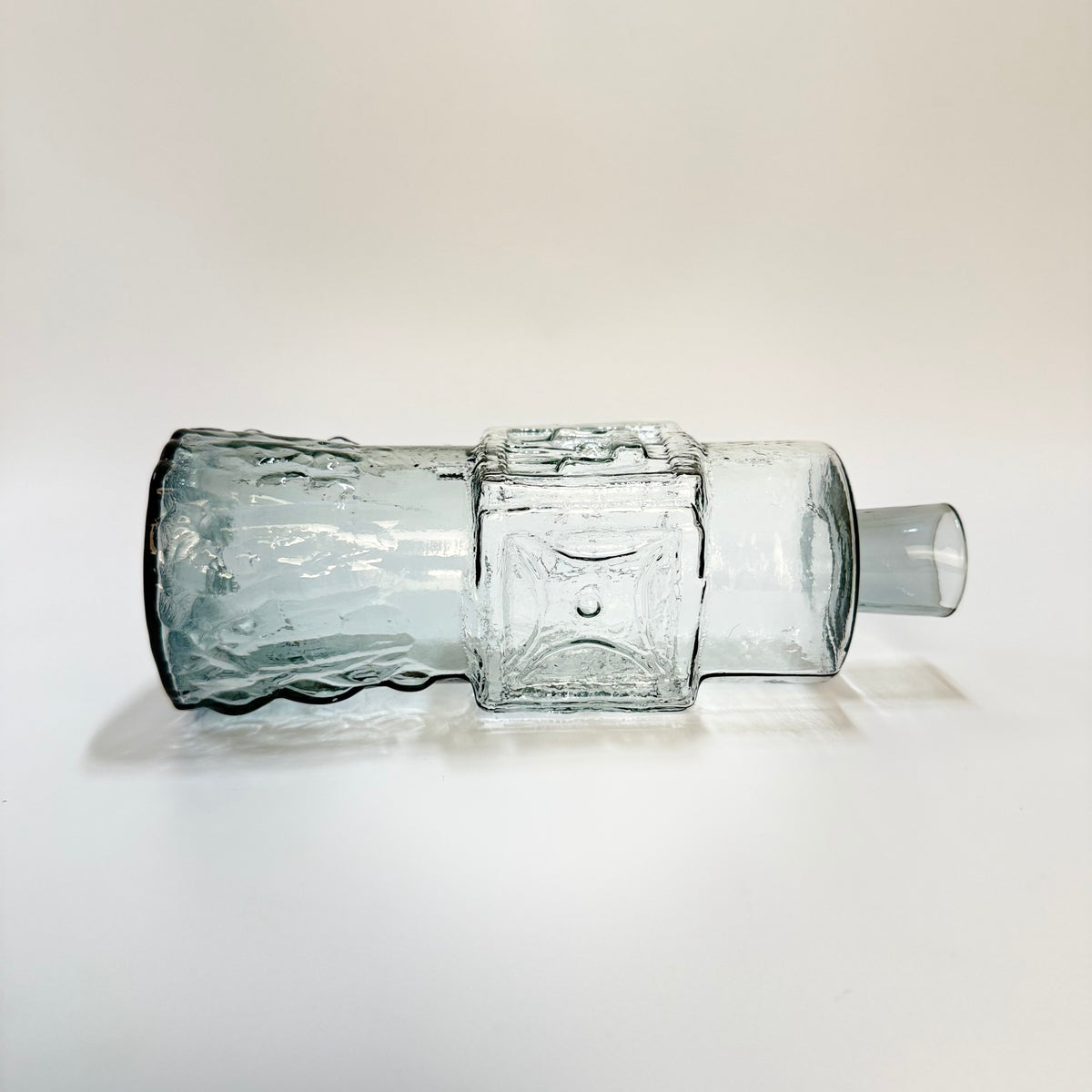 Carafe in tinted glass, CEB Björkhult - 1950s