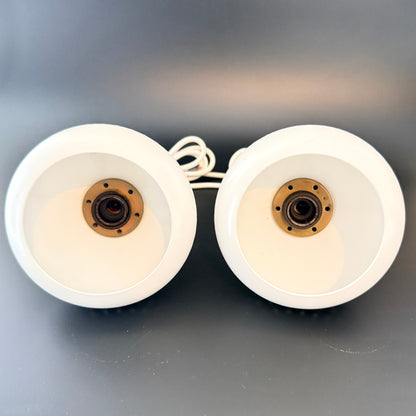 Hans-Agne Jakobsson pair of pendant lights, Markaryd 1960s
