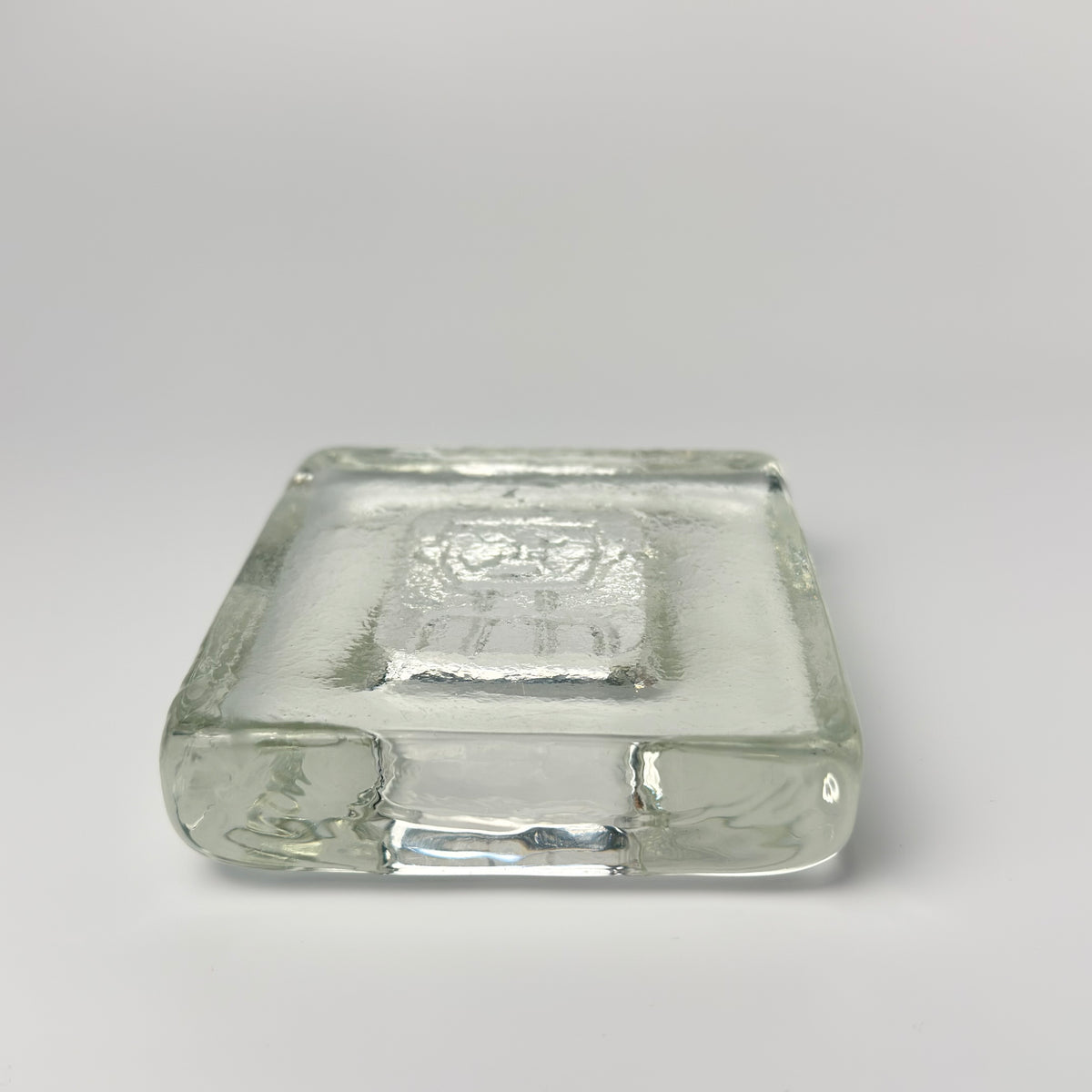 Erik Höglund for Kosta Boda - letterpress - Swedish art glass, 1960s