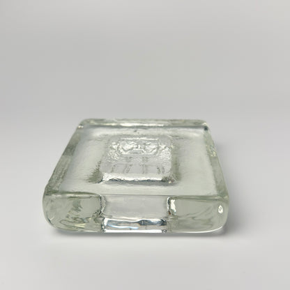 Erik Höglund for Kosta Boda - letterpress - Swedish art glass, 1960s