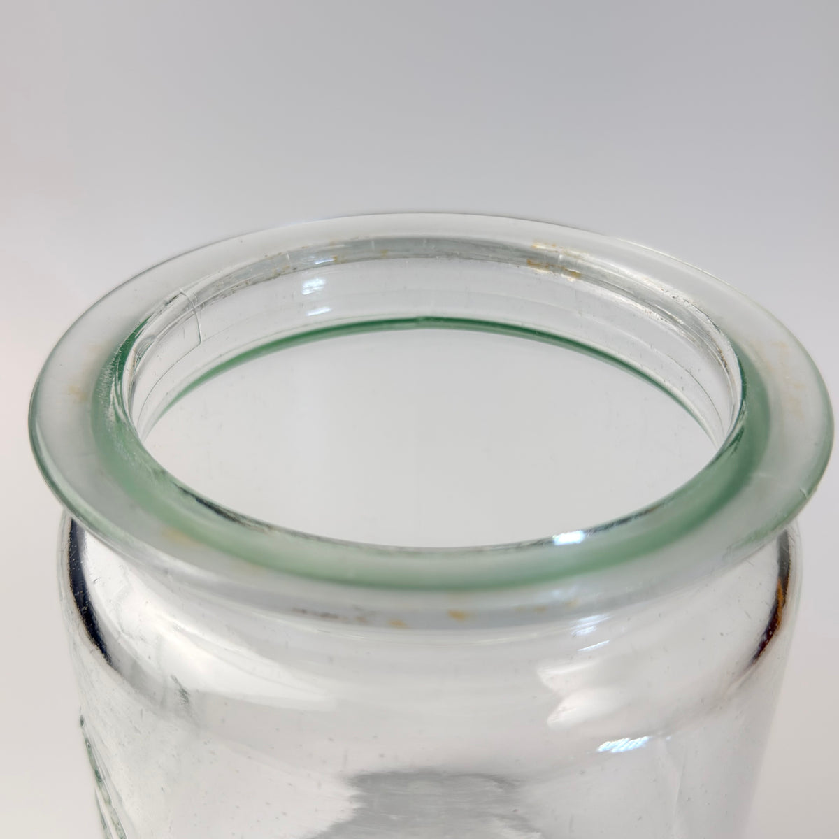 Kastrup Glasværk preserving jar 18.5 cm - old preserving jar with glass lid