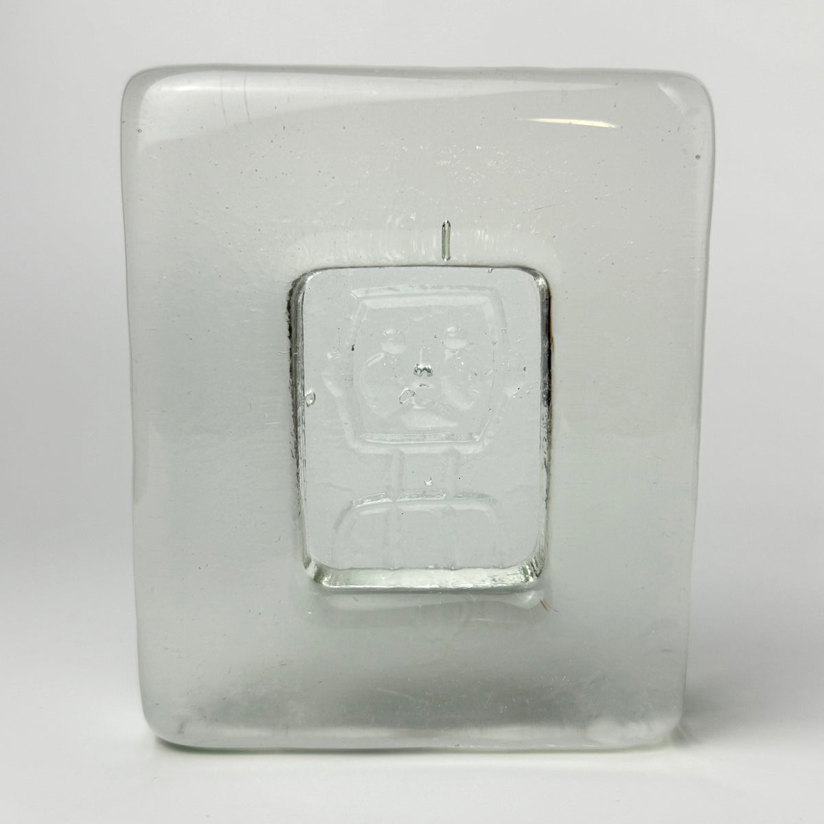 Erik Höglund for Kosta Boda - letterpress - Swedish art glass, 1960s