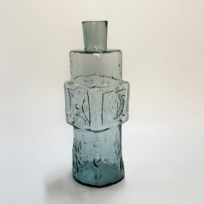 Carafe in tinted glass, CEB Björkhult - 1950s