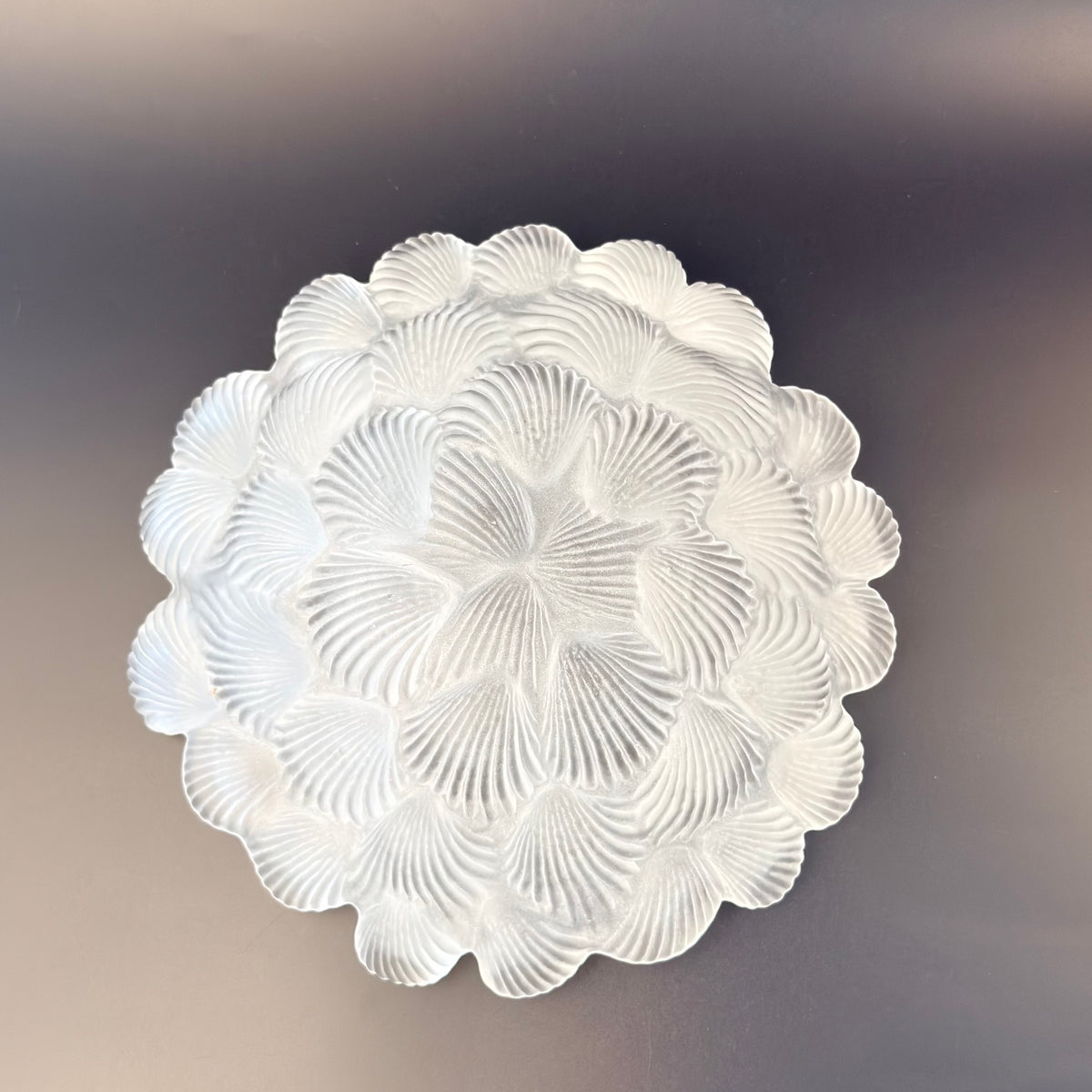 Royal Copenhagen “Hjertemusling” skål 1995 designet af Per Lütken for RCH hos Holmegaard