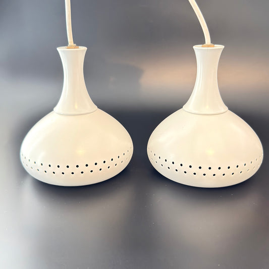 Hans-Agne Jakobsson pair of pendant lights, Markaryd 1960s