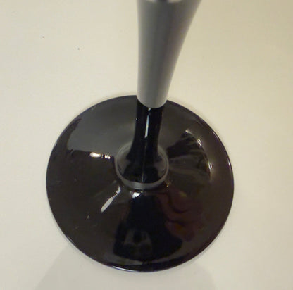 Luminarc Octime rødvinsglas med sort stilk — fransk retrodesign fra 80’erne - Frøken Lilly