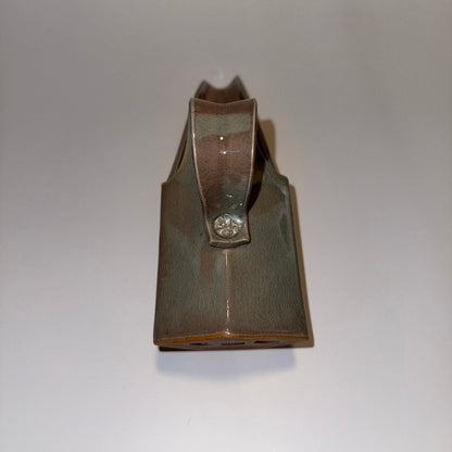 Niels Huang kande – dansk studiokeramik – signeret – skulpturel form 22 cm - Frøken Lilly