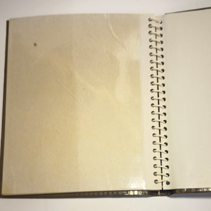 Retro glansbillede/fotoalbum med selvklæbende sider - samlerobjekt fra 1960 - 80'erne - Frøken Lilly