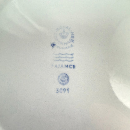 Royal Copenhagen Fajance Lysestage nr. 3091 – Ø 12,5 cm – Danmark - Frøken Lilly