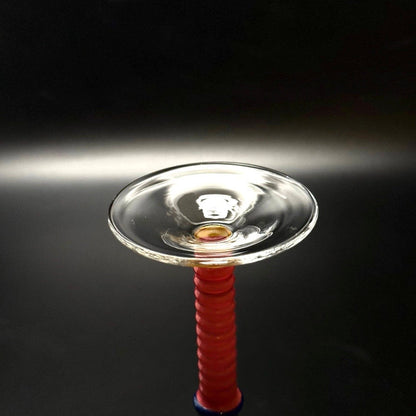 Vintage italienske cocktailglas i postmoderne Memphis-stil – sæt med 5 stk. - Frøken Lilly